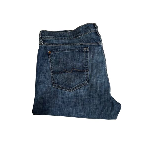 7 Seven For All Mankind Jeans Standard Womens SZ40 Denim Bootcut Stretch Premium - Picture 6 of 10